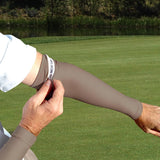 no slip grip for long driver golf arm sleeves