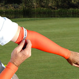nelson no slip grip for neon orange golf sleeves