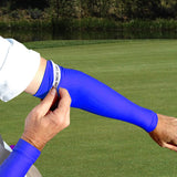Royal Blue Full Arm Golf Sleeves