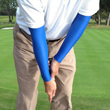 Royal Blue Full Arm Golf Sleeves