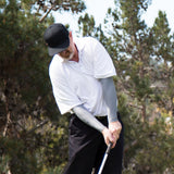 grey arm sleeves for golfers